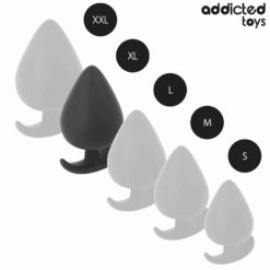 Comprar ADDICTED TOYS - PLUG ANAL SILICONA TALLA XL 9.5 CM al mejor precio - Envíos Discretos