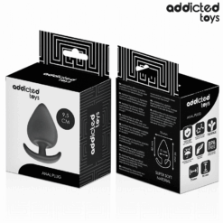Comprar ADDICTED TOYS - PLUG ANAL SILICONA TALLA XL 9.5 CM al mejor precio - Envíos Discretos
