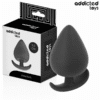 Comprar ADDICTED TOYS - PLUG ANAL SILICONA TALLA XL 9.5 CM al mejor precio - Envíos Discretos