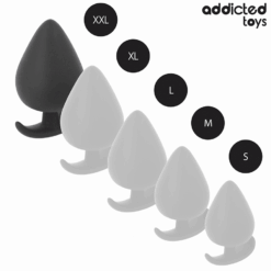 Comprar ADDICTED TOYS - PLUG ANAL SILICONA TALLA XXL 11 CM al mejor precio - Envíos Discretos
