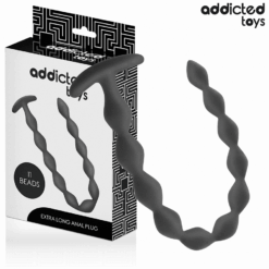 Comprar ADDICTED TOYS - ROSARIO ANAL 27 CM EXTRA LARGO SILICONA al mejor precio - Envíos Discretos
