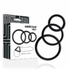Comprar ADDICTED TOYS - SET ANILLOS PENE NEGRO al mejor precio - Envíos Discretos