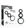 Comprar ADDICTED TOYS - SET ANILLOS PENE Y TESTÍCULOS - AHUMADO al mejor precio - Envíos Discretos