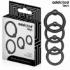 Comprar ADDICTED TOYS - SET ANILLOS SILICONA DE PRESIÓN al mejor precio - Envíos Discretos