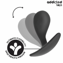 Comprar ADDICTED TOYS - SET DE 3 PLUG ANAL SILICONA MODELO 3 al mejor precio - Envíos Discretos