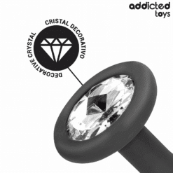 Comprar ADDICTED TOYS - SET DE 3 PLUG SILICONA ANAL CON JOYA al mejor precio - Envíos Discretos