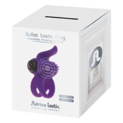 Comprar ADRIEN LASTIC - BULLET LASTIC RING ANILLO VIBRADOR VIOLETA al mejor precio - Envíos Discretos