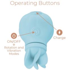 Comprar ADRIEN LASTIC - CARESS ESTIMULADOR CLITORIS AZUL al mejor precio - Envíos Discretos