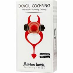 Comprar ADRIEN LASTIC - DEVOL COCKRING ANILLO VIBRADOR ROJO al mejor precio - Envíos Discretos