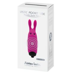 Comprar ADRIEN LASTIC - LASTIC POCKET VIBRADOR DE BOLSILLO CONEJO ROSA al mejor precio - Envíos Discretos