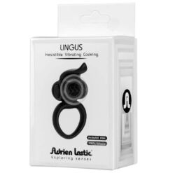 Comprar ADRIEN LASTIC - LINGUS ANILLO VIBRADOR NEGRO al mejor precio - Envíos Discretos