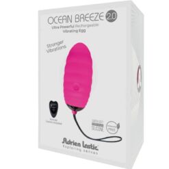 Comprar ADRIEN LASTIC - OCEAN BREEZE 2.0 HUEVO VIBRADOR RECARGABLE CONTROL REMOTO ROSA al mejor precio - Envíos Discretos