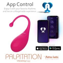 Comprar ADRIEN LASTIC - PALPITATION HUEVO VIBRADOR ROSA - APP GRATUITA al mejor precio - Envíos Discretos