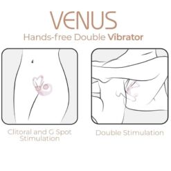 Comprar ADRIEN LASTIC - VENUS DOBLE ESTIMULADOR CLÍTORIS & PUNTO-G APP GRATUITA ROSA al mejor precio - Envíos Discretos