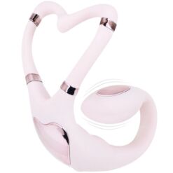 Comprar ADRIEN LASTIC - VENUS DOBLE ESTIMULADOR CLÍTORIS & PUNTO-G APP GRATUITA ROSA al mejor precio - Envíos Discretos
