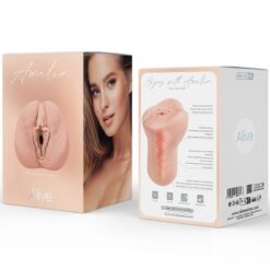 Comprar ALIVE - AMELIA MASTURBADOR MASCULINO VAGINA SUPER REALÍSTICO NATURAL al mejor precio - Envíos Discretos