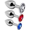 Comprar ALIVE - ANAL PLEASURE KIT 3 PLUG METAL al mejor precio - Envíos Discretos