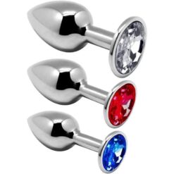 Comprar ALIVE - ANAL PLEASURE KIT 3 PLUG METAL al mejor precio - Envíos Discretos
