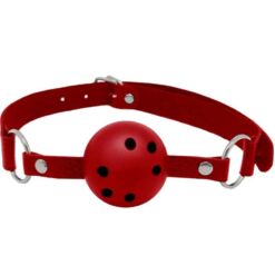 Comprar ALIVE - DISCRETION MORDAZA TRANSPIRABLE ROJO al mejor precio - Envíos Discretos