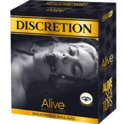 Comprar ALIVE - DISCRETION MORDAZA TRANSPIRABLE ROJO al mejor precio - Envíos Discretos