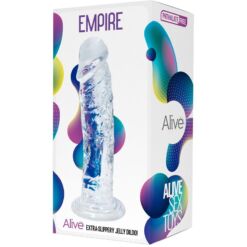 Comprar ALIVE - EMPIRE PENE REALÍSTICO TRANSPARENTE 19.3 CM al mejor precio - Envíos Discretos
