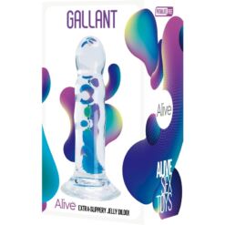 Comprar ALIVE - GALLANT PENE REALÍSTICO TRANSPARENTE 14 CM al mejor precio - Envíos Discretos
