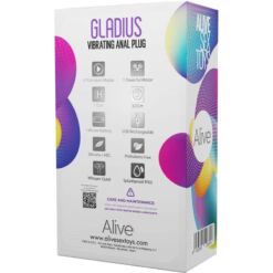 Comprar ALIVE - GLADIUS PLUG VIBRADOR ANAL al mejor precio - Envíos Discretos