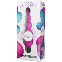 Comprar ALIVE - LANCE PRO ESTIMULADOR & VIBRADOR ANAL ROSA al mejor precio - Envíos Discretos