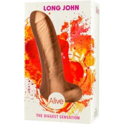 Comprar ALIVE - LONG JOHN PENE REALÍSTICO 21.8 CM al mejor precio - Envíos Discretos