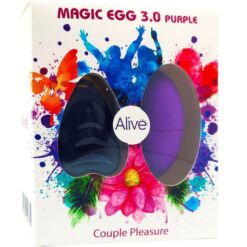 Comprar ALIVE - MAGIC EGG 3.0 HUEVO VIBRADOR CONTROL REMOTO VIOLETA al mejor precio - Envíos Discretos