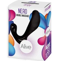 Comprar ALIVE - NERO DOBLE MASAJEADOR ANAL & PROSTÁTICO al mejor precio - Envíos Discretos
