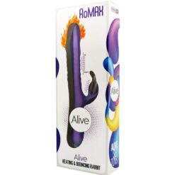 Comprar ALIVE - ROMAX VIBRADOR RABBIT SILICONA VIOLETA al mejor precio - Envíos Discretos