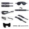 Comprar ALIVE - SECRET DESIRES KIT 7 PIEZAS BDSM NEGRO al mejor precio - Envíos Discretos