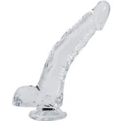 Comprar ALIVE - STALLION PENE REALÍSTICO TRANSPARENTE 22 CM al mejor precio - Envíos Discretos