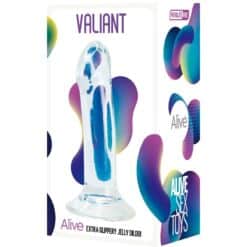 Comprar ALIVE - VALIANT PENE REALÍSTICO TRANSPARENTE 16 CM al mejor precio - Envíos Discretos