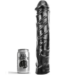 Comprar ALL BLACK - DILDO GIGANTE FISTING SUAVE 32 CM al mejor precio - Envíos Discretos