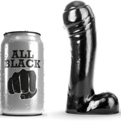 Comprar ALL BLACK - DILDO NEGRO 15 CM al mejor precio - Envíos Discretos