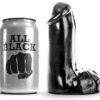 Comprar ALL BLACK - DILDO REALÍSTICO 13 CM al mejor precio - Envíos Discretos