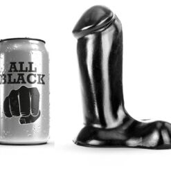 Comprar ALL BLACK - DILDO REALÍSTICO 14 CM al mejor precio - Envíos Discretos