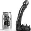 Comprar ALL BLACK - DILDO REALÍSTICO 19 CM al mejor precio - Envíos Discretos
