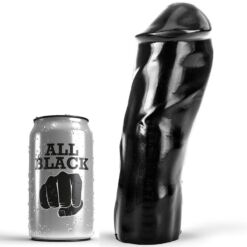 Comprar ALL BLACK - DILDO REALÍSTICO 20 CM al mejor precio - Envíos Discretos
