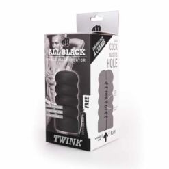 Comprar ALL BLACK - MASTURBADOR TWINK al mejor precio - Envíos Discretos