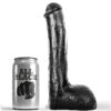 Comprar ALL BLACK - PENE REALÍSTICO ANAL 23 CM al mejor precio - Envíos Discretos