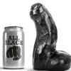 Comprar ALL BLACK - REALISTIC DONG NEGRO 17 CM al mejor precio - Envíos Discretos