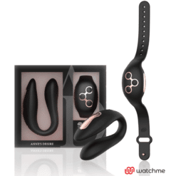Comprar ANNE'S DESIRE - DUAL PLEASURE TECNOLOGÍA WATCHME NEGRO/GOLD al mejor precio - Envíos Discretos
