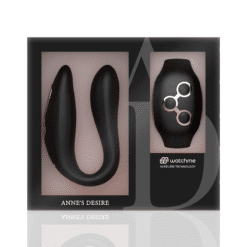 Comprar ANNE'S DESIRE - DUAL PLEASURE TECNOLOGÍA WATCHME NEGRO/GOLD al mejor precio - Envíos Discretos
