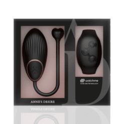 Comprar ANNE'S DESIRE - HUEVO CONTROL REMOTO TECNOLOGÍA WATCHME NEGRO al mejor precio - Envíos Discretos