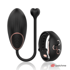Comprar ANNE'S DESIRE - HUEVO CONTROL REMOTO TECNOLOGÍA WATCHME NEGRO/GOLD al mejor precio - Envíos Discretos