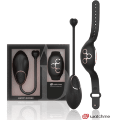 Comprar ANNE'S DESIRE - HUEVO CONTROL REMOTO TECNOLOGÍA WATCHME NEGRO/GOLD al mejor precio - Envíos Discretos