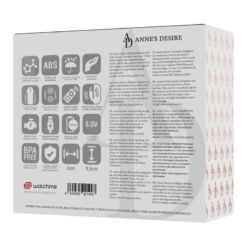 Comprar ANNE'S DESIRE - PANTY PLEASURE TECNOLOGÍA WATCHME NEGRO al mejor precio - Envíos Discretos